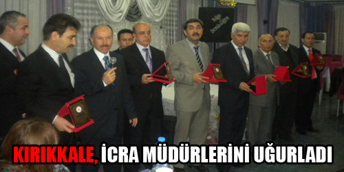 İcra Müdürlerine Anlamlı Gece