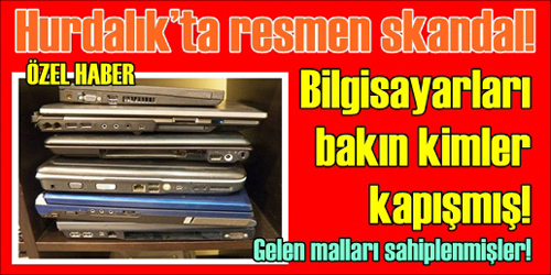 Gelen Malı Sahiplenmişler!