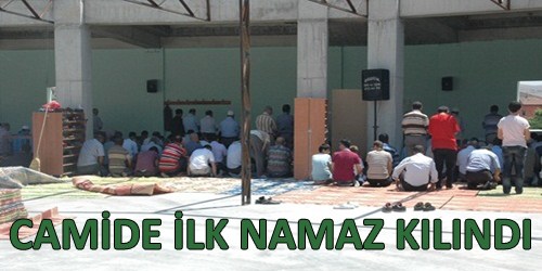 Cami İbadete Açıldı