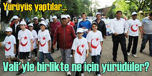 Sevgi Yürüyüşü Yaptılar