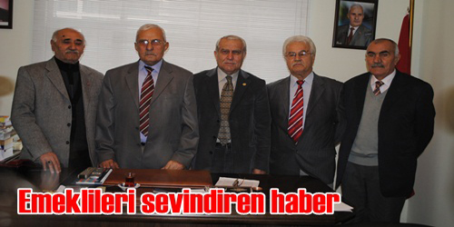 EMİKLİLER SEVİNDİ