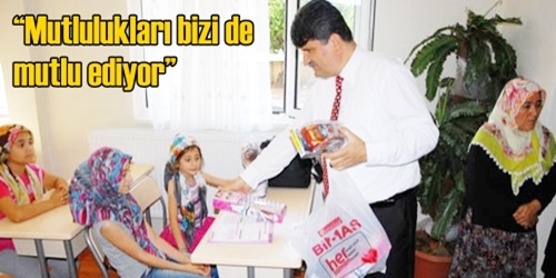 Kursları ziyaret etti