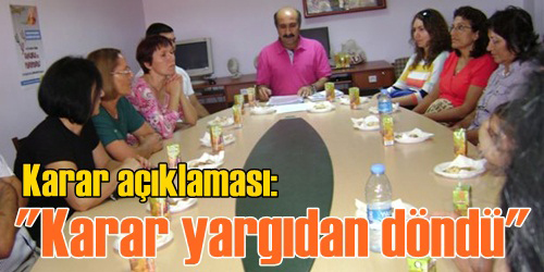 YARGI İZİN VERMEDİ!