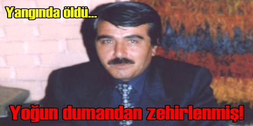 Dumandan Zehirlenip Öldü