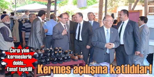 Öğrenciler için kermes açıldı