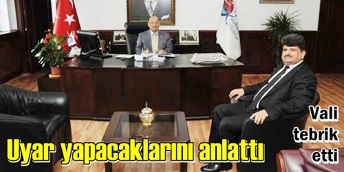 Uyar ziyaret etti