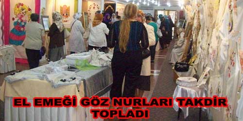 El Sanat`ları Sergisi Açıldı