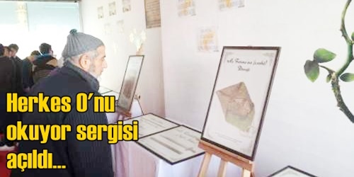 Sergi açılışı yapıldı