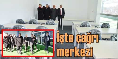 Çağrı Merkezini gezdiler