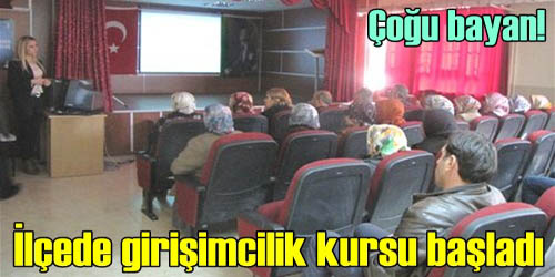 İlçede Girişimcilik Kursu