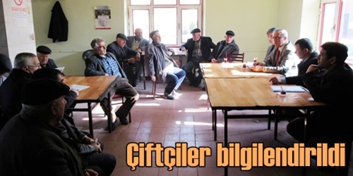 Kırıkkaleli çiftçiler bilgilendirildi