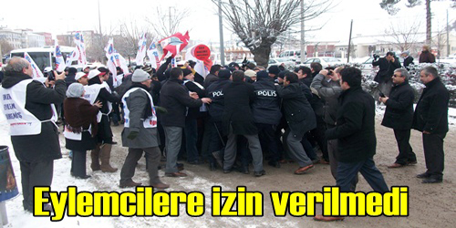 Polis İzin Vermedi