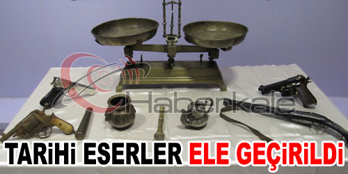 300 Senelik Eserler Yakalandı