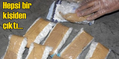 40 PAKET UYUŞTURUCU  ÇIKTI  