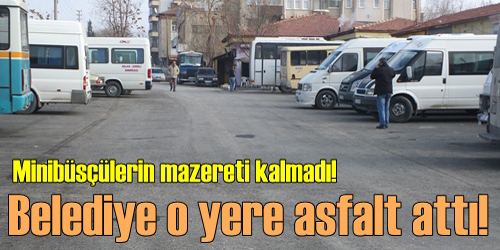 İki Yer Asfaltlandı