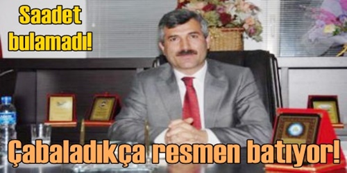 Çabaladıkça batıyor!