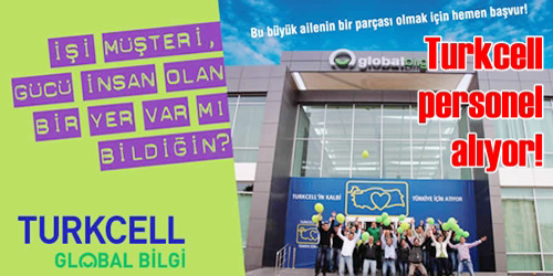 Turkcell Eleman Alıyor