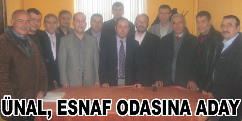 İsmail Ünal, Esnaf Odasına Aday