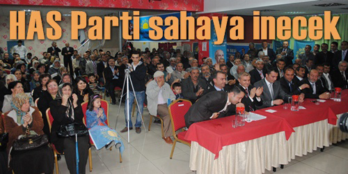 Has Parti Kolları Sıvadı