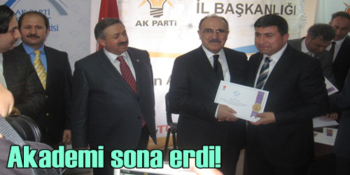 Sertifika Töreni Yapıldı