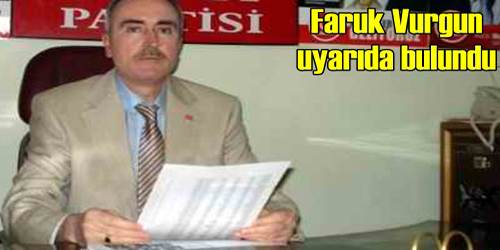 Vurgun Uyarı Yaptı