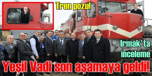 Tren sürdü!