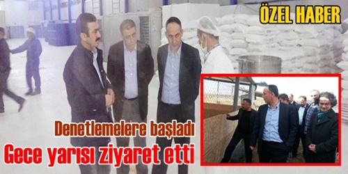 Gece yarısı ziyaret etti