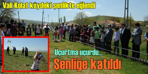 Çocuk Şenliğine Katıldı