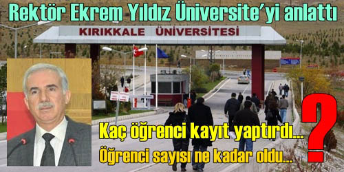 Üniversiteyi anlattı