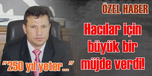 250 yıl yetecek su var