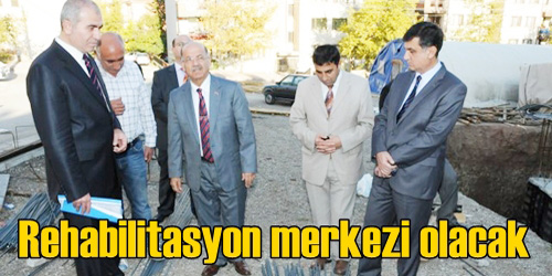 Rehabilitasyon  Merkezi Yapılıyor