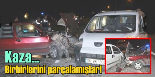 Trafik kazası: 4 yaralı