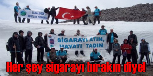 Sigarayı Bırakın Diye