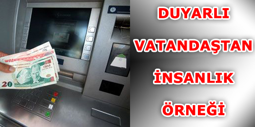 ATM Önünden Geçerken Para Buldu