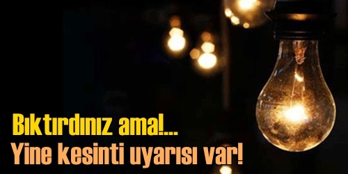 Kesinti yapılacak!