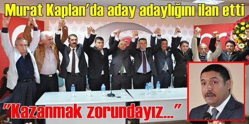 Kazanmak Zorundayız