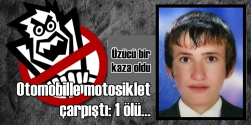 Üzücü bir kaza