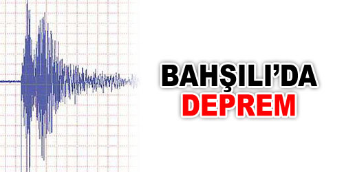 Bahşılı`da Deprem Korkuttu