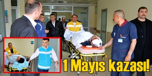 Kazada yaralanan işçiler iyi
