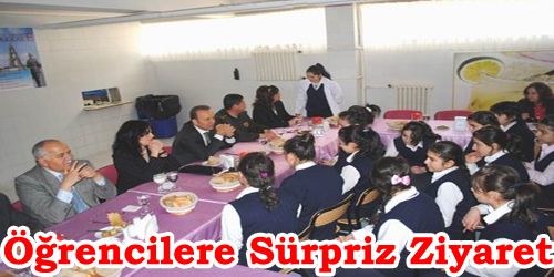 Öğrencilere Sürpriz Ziyaret