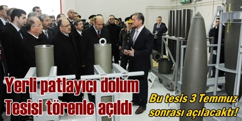 Tesis açılışı yapıldı