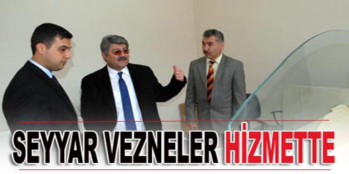 Seyyar Vezneler Hizmete Başladı