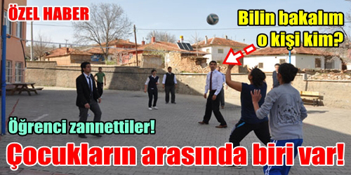 Çocukların Arasında Biri Var!  