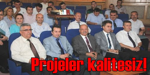 Projeler Kaliteli Olmalı