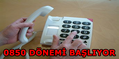 Sabit Telefon Numaralarında Yenilik!