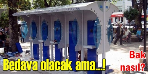 Bu da telefon açılımı olacak!