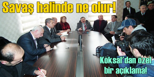 Savaş Hali Açıklaması