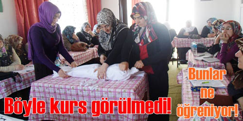 İlginç Bir Kurs Açıldı!