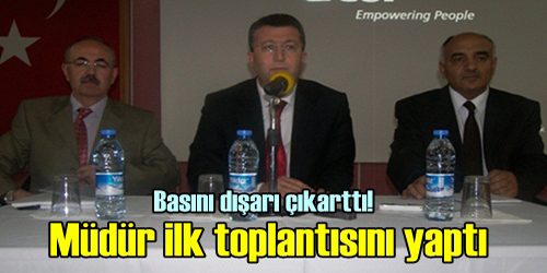 İLK TOPLANTISINI YAPTI