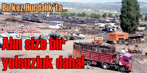 Yolsuzluk iddiası!